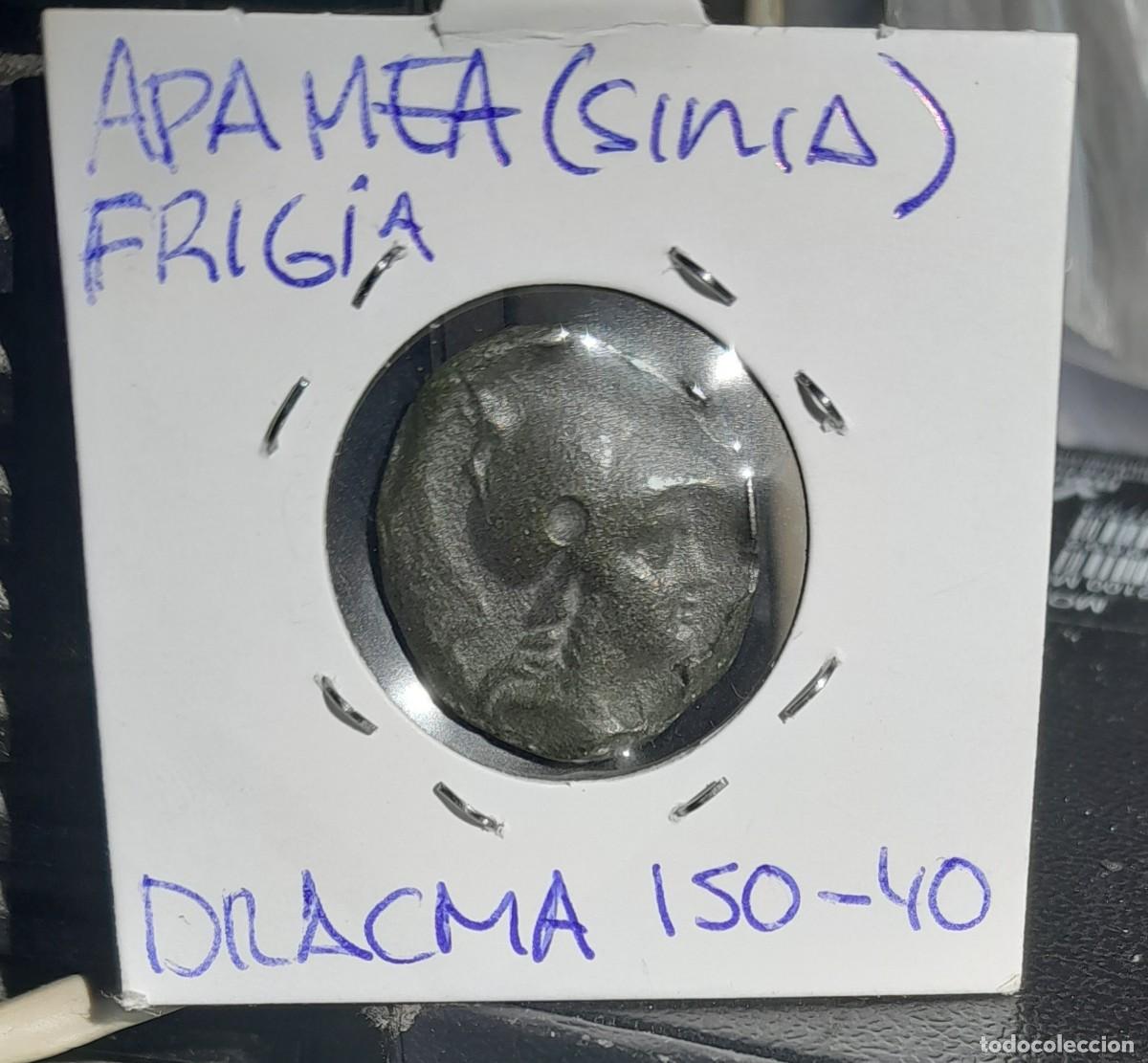 Monedas Grecia antigua: DRACMA FRIGIO. APAMEA 150-40 AC