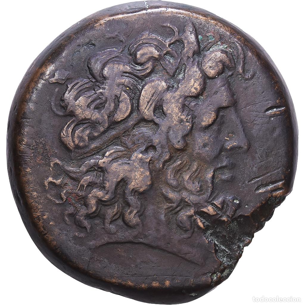 M&uuml;nzen Antikes Griechenland: [#1547608] Ptolemaic Kingdom, Ptolemy III, Octobol, 246-222 BC, Alexandria, Bronce, BC+