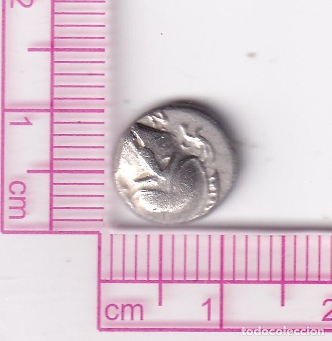 Monete Grecia Antica: CRF2086 MONEDA DIOBOLO MESEMBRIA YELMO CORINTIO RUEDA Y LEYENDA 400-350 A.C