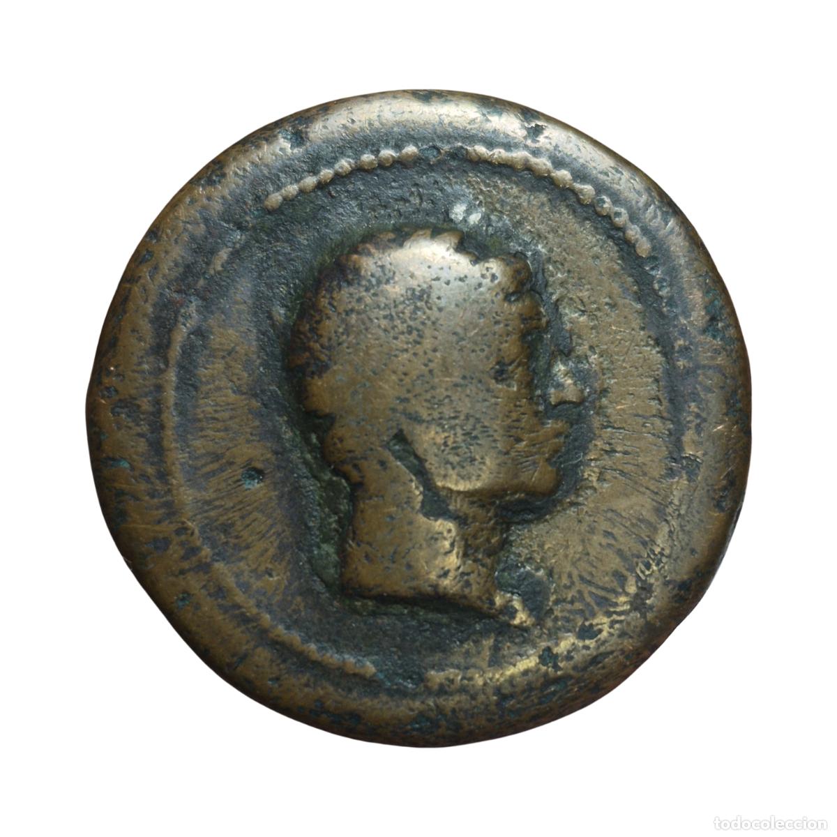 Monedas Grecia antigua: NT/ BRONCE GRIEGO REINO BACTRIO EUTIDEMO II UNIDAD (A1943)