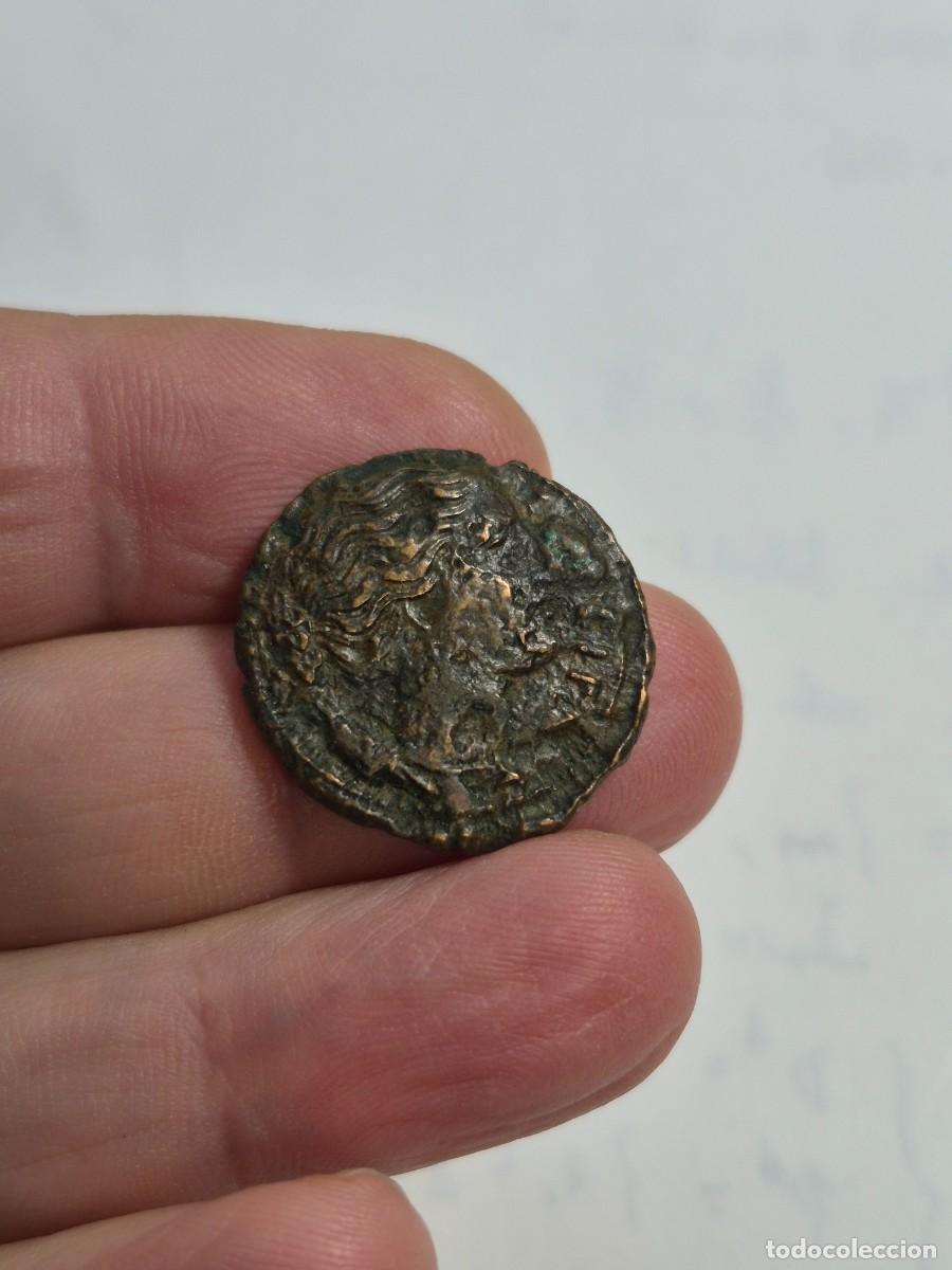 Monedas Grecia antigua: NT/ BRONCE GRIEGO AGATOCLES SIRACUSA TIRANO SICILIA 317-289 a.C. 7,90 GRS (A2002)
