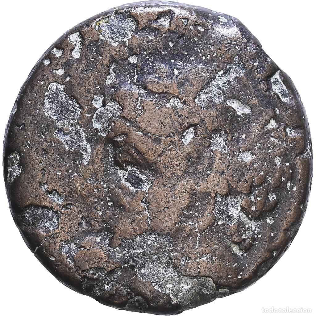 Monedas Grecia antigua: [#1547809] Numidia (Kingdom of), Massinissa or Micipsa, &AElig; Unit, 150-120 BC, Cirta, Cobre