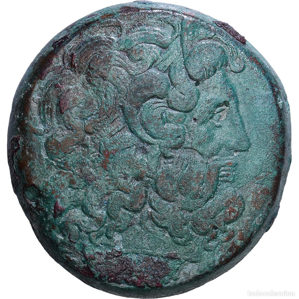 Monedas Grecia antigua: [#1203562] Egypt, Ptolemy III, Tetrobol, 246-221 BC, Alexandria, Bronce, MBC