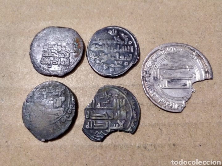 Monedas Hispano &aacute;rabes: 6- CINCO DIRHEMS A CLASIFICAR IDENTIFICAR - Foto 2