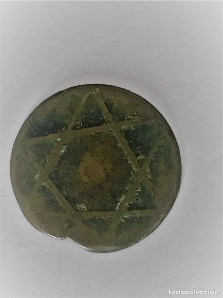 Monedas Hispano &aacute;rabes: FELUS O FALUS CON ESTRELLA DE DAVID - Foto 2