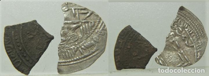 Monedas Hispano &aacute;rabes: 2 FRACCIONES DE DIRHAM HISPANOARABES COBRE Y PLATA - Foto 1