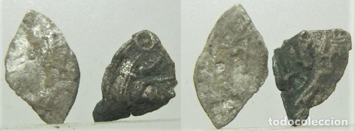 Monedas Hispano &aacute;rabes: 2 FRACCIONES DE DIRHAM HISPANOARABES DE PLATA - Foto 1