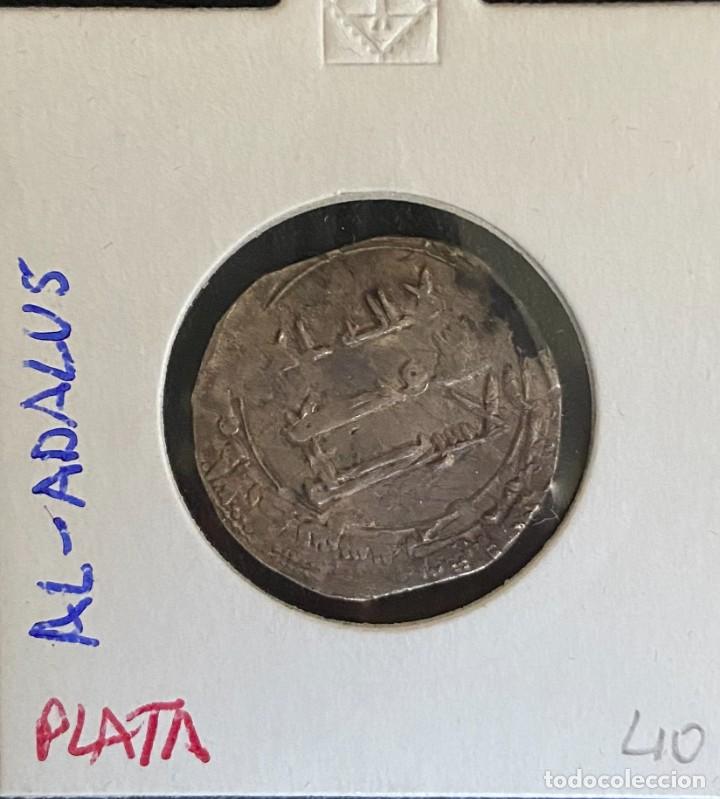 CRBANAR08 MONEDA AL-ANDALUS PLATA 40 (Numismática - Hispania Antigua - Hispano Árabes)