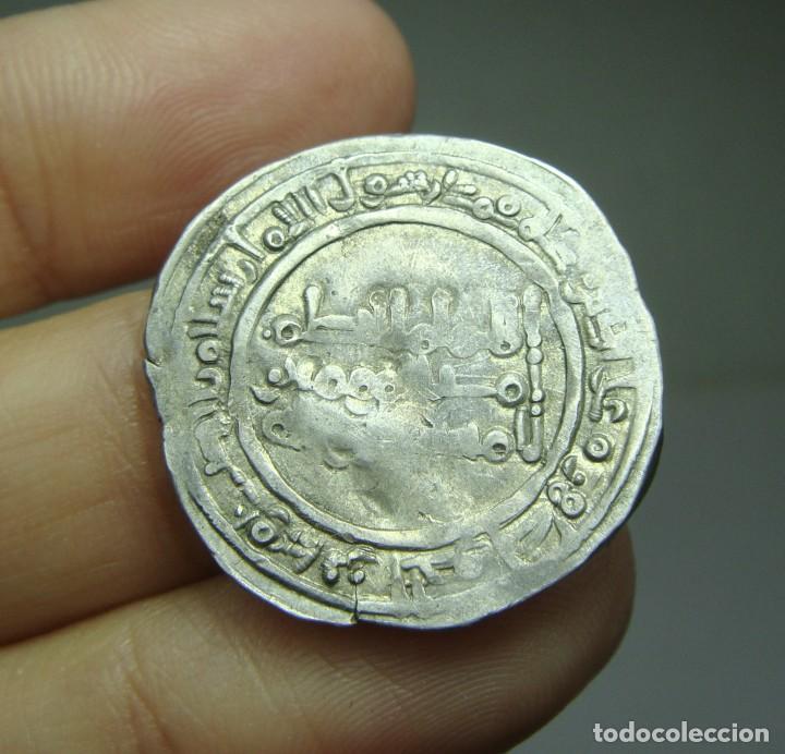 Monedas Hispano &aacute;rabes: Dirham de Plata. Califato. - Foto 2