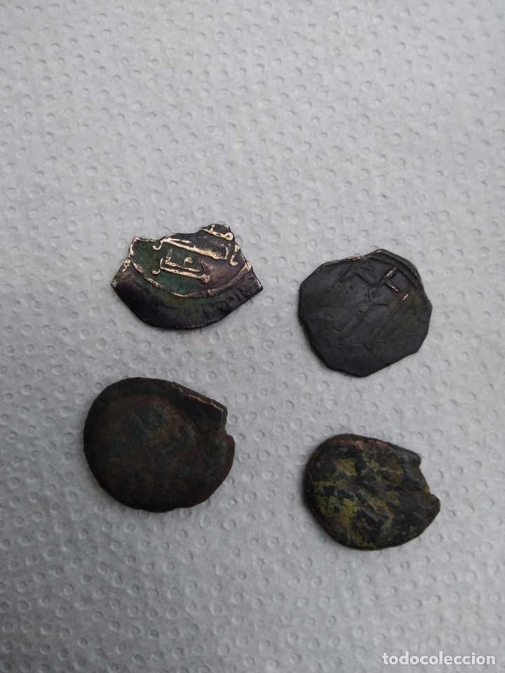Monedas Hispano &aacute;rabes: Lote de 4 Feluses a identificar - Foto 2