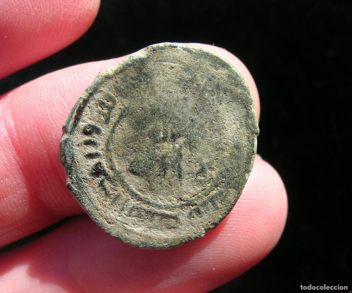 Monedas Hispano &aacute;rabes: Fel&uacute;s de gran di&aacute;metro, con ceca al-Andalus y fecha. - Foto 2