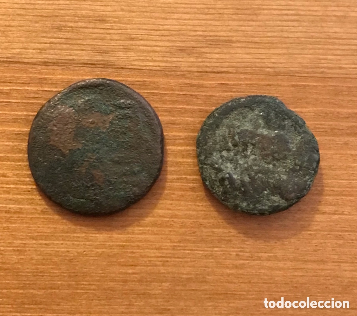 Monedas Hispano &aacute;rabes: Lote de 2 Felus. - Foto 3
