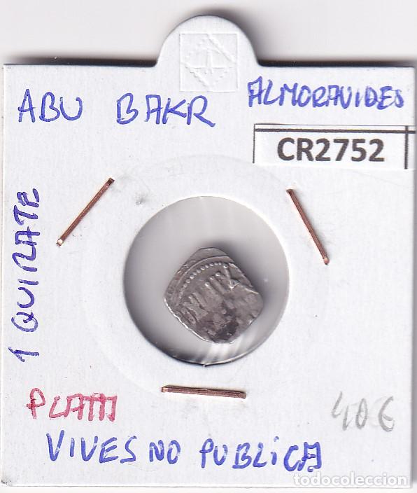 Moedas hispano &aacute;rabes: CR2752 MONEDA ARABE 1 QUIRATE (VER DESCRIPCION EN FOTO)