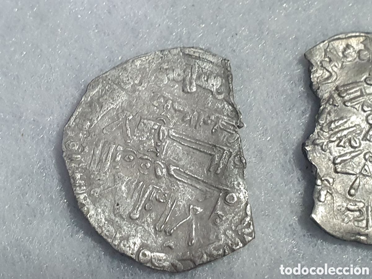 Monedas Hispano &aacute;rabes: 2 fracciones de Dirham Hispanoarabe. Plata. (L31) - Foto 2