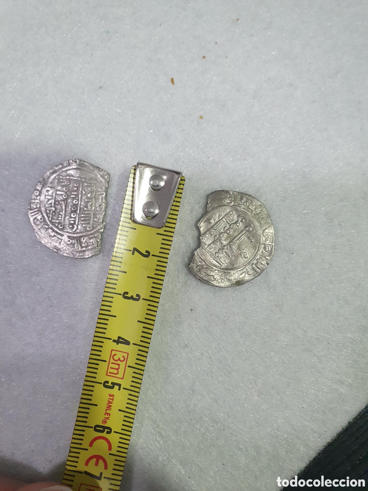 Monedas Hispano &aacute;rabes: 2 fracciones de Dirham Hispanoarabe. Plata. (L31) - Foto 6