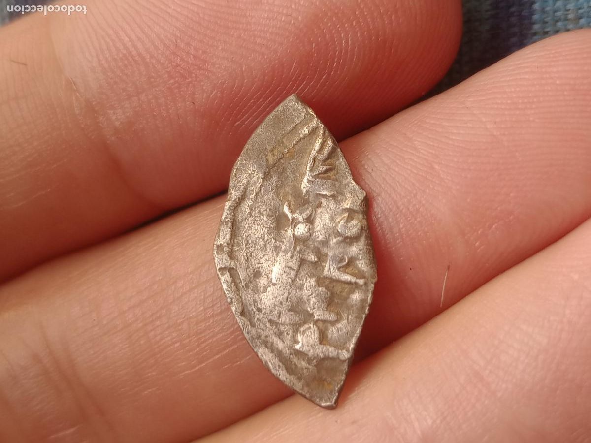 Monedas Hispano &aacute;rabes: Fracci&oacute;n de dirham de plata. Hispano&aacute;rabe - Foto 2