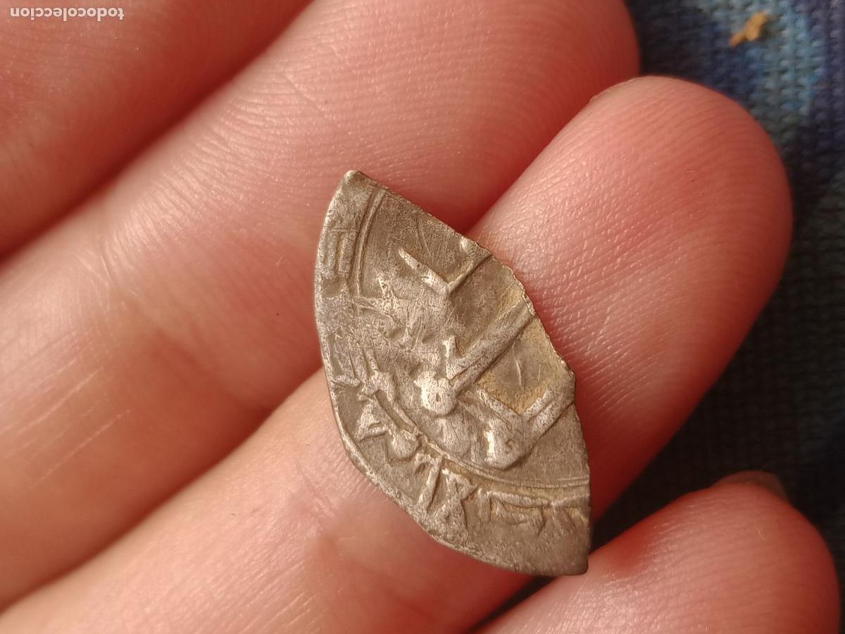 Monedas Hispano &aacute;rabes: Fracci&oacute;n de dirham de plata. Hispano&aacute;rabe - Foto 1