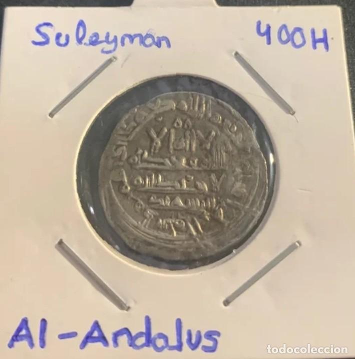 Monedas Hispano &aacute;rabes: Dirham Suleyman, 400H, Al-Andalus. - Foto 1