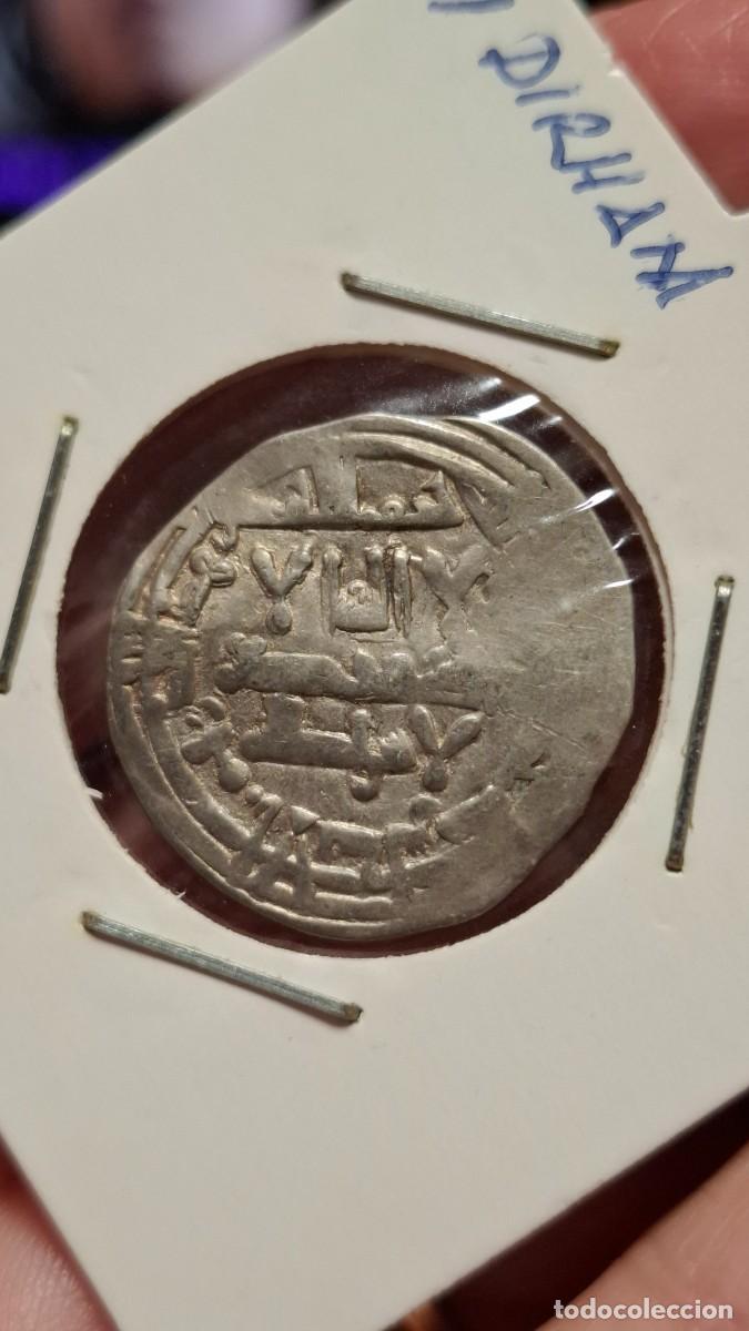 Monedas Hispano &aacute;rabes: MONEDA HISPANOARABE DE 1 DIRHAM DE ALHAKEM II DE AL ANDALUS - Foto 1