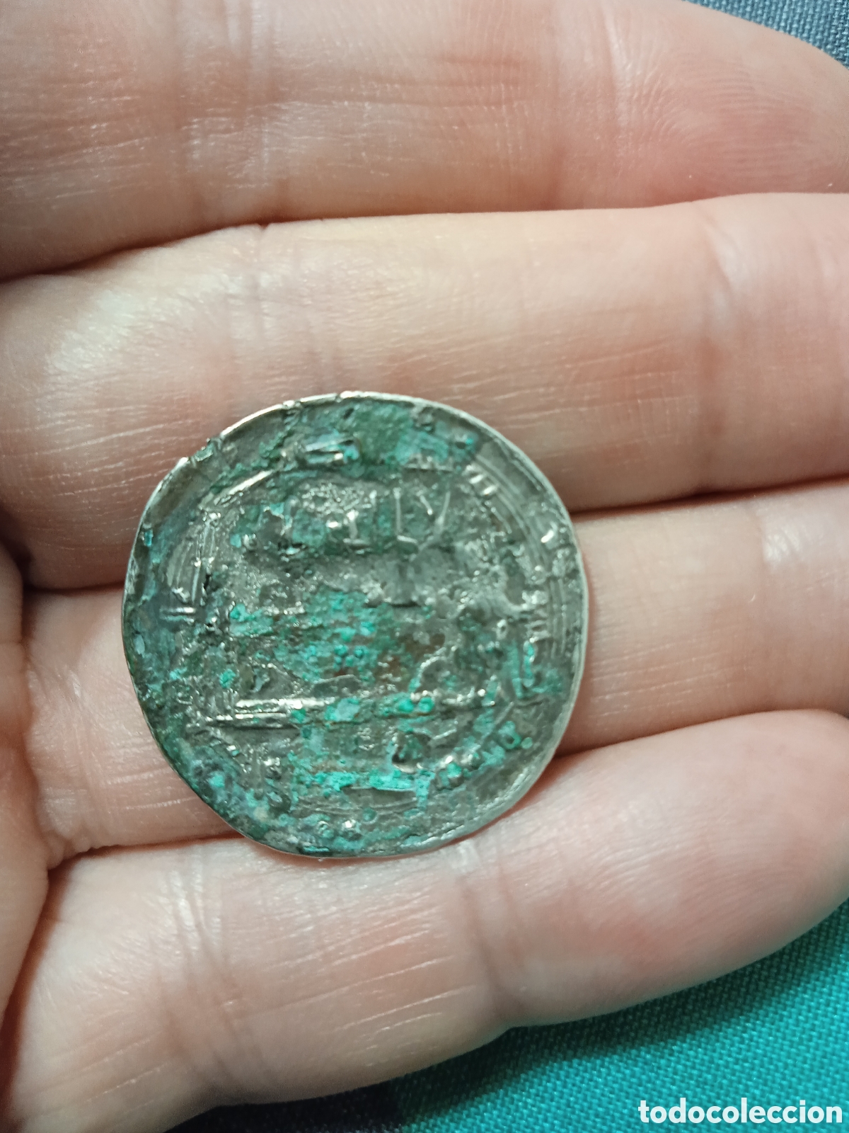 Monedas Hispano &aacute;rabes: 85- DOS DIRHEMS A CLASIFICAR 20 Y 25 MM. - Foto 4