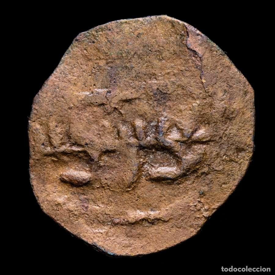 Monedas hispano &aacute;rabes: Emirato. Abd Al-Rahman III 138-316 H / 755-928 d.C. Felus. (FEL-89)