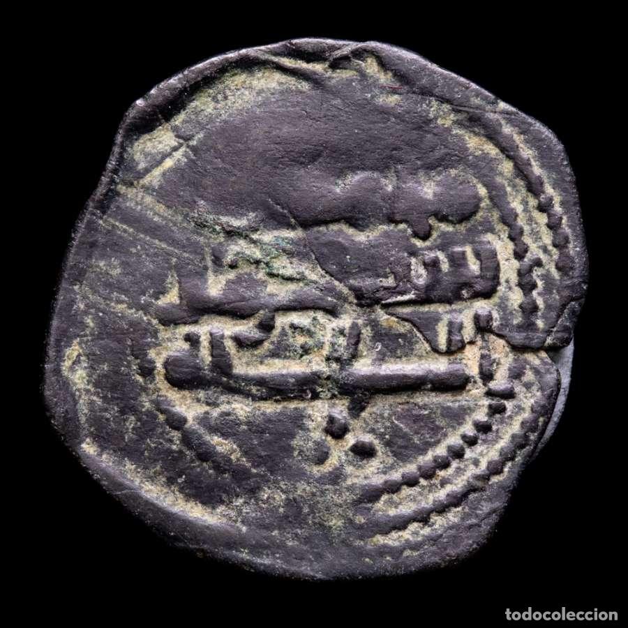 Monedas hispano &aacute;rabes: Emirato. Abd Al-Rahman II 206-238 H / 821-852 d.C. Felus. (FEL127)