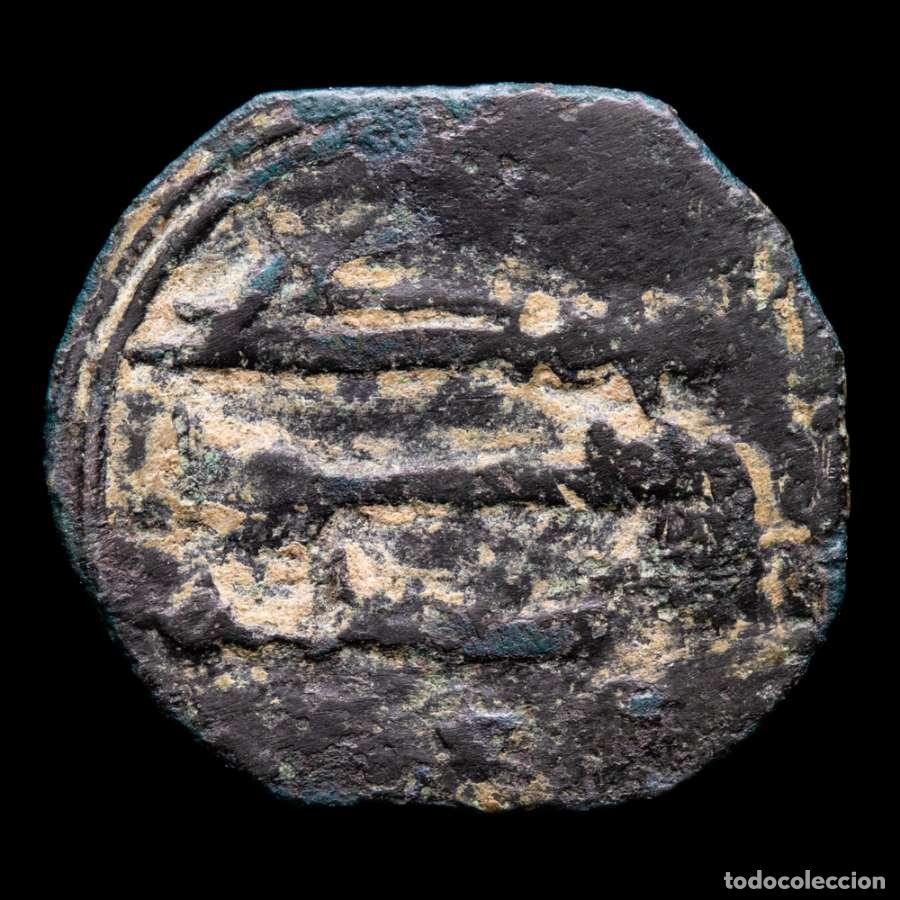 Monedas hispano &aacute;rabes: Emirato. Abd Al-Rahman II 206-238 H / 821-852 d.C. Felus. (FEL134)