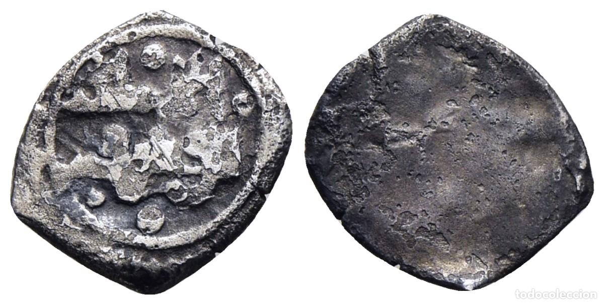 Monedas hispano &aacute;rabes: *** RARO 1/2 QUIRATE DE YUSUF IBN TASHFIN. 480-500 H. ALMOR&Aacute;VIDES. PLATA. VIVES 1539 ***