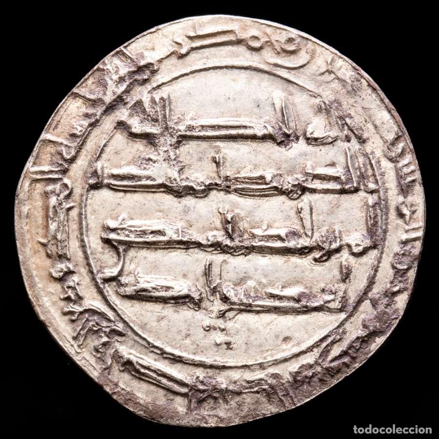 Monedas hispano &aacute;rabes: Emirato de C&oacute;rdoba. Al-Hakam I, Al-Andalus, dirham, 185 H. (#998)