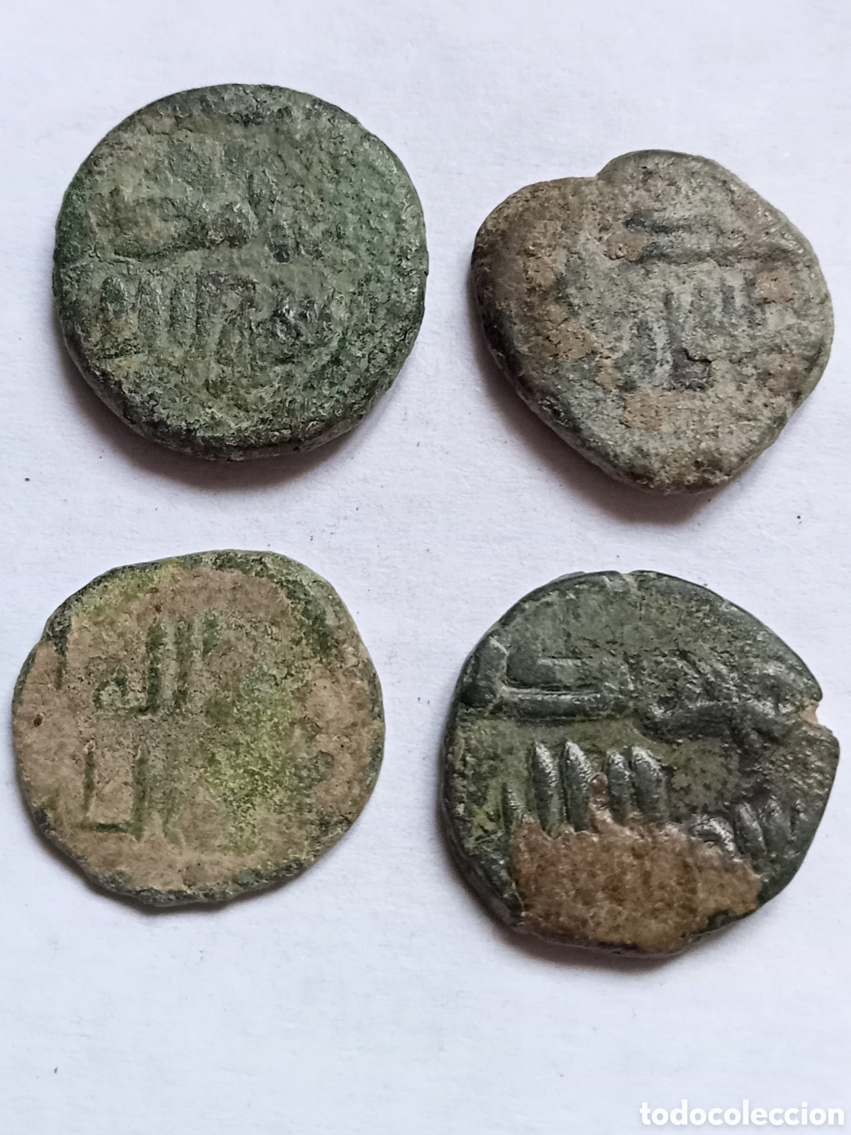 Monedas hispano &aacute;rabes: 4 FELUS - SIGLOS VIII AL X