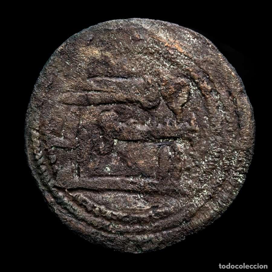 Moedas hispano &aacute;rabes: Felus Hispano-&Aacute;rabe. Emirato. Abd al-Rahman II (206-238 H) (FEL-14)