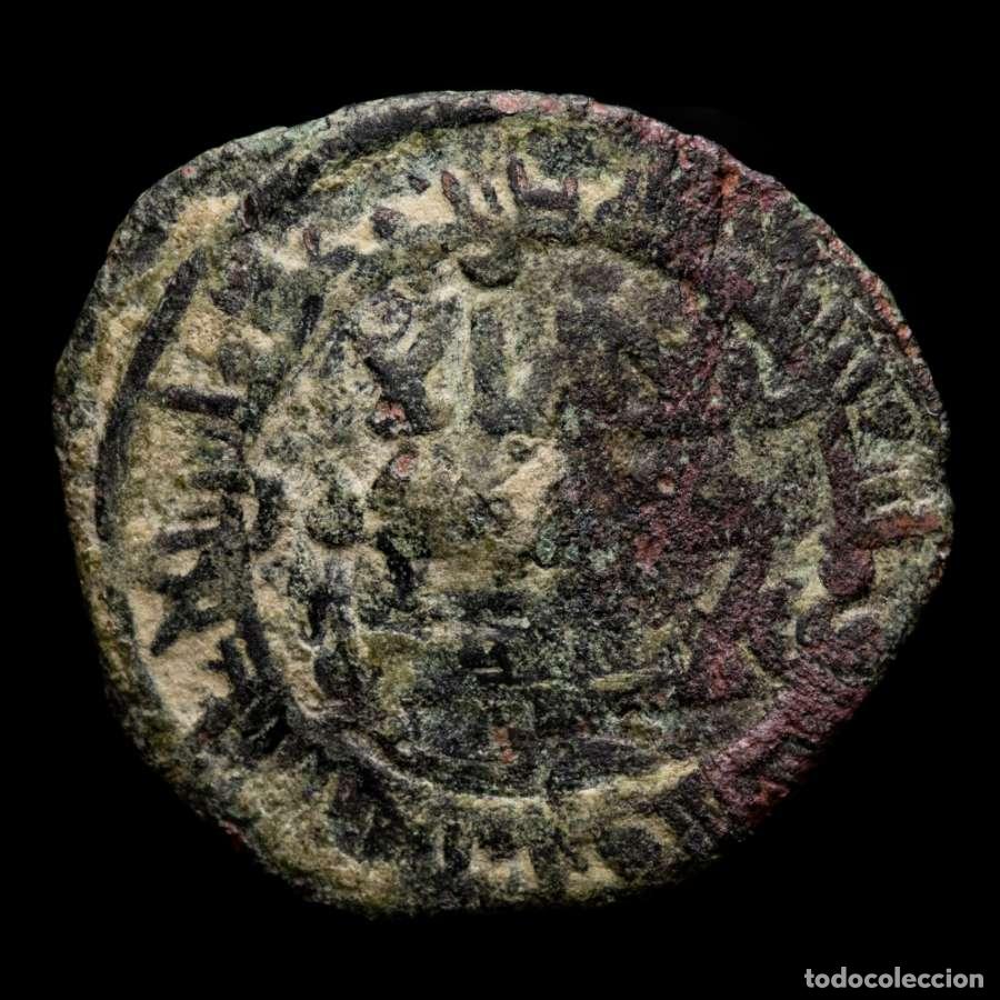 Monedas Hispano &aacute;rabes: Emirato. Muhammad I 268 H. 882 dC. Felus. Al-Andalus. 268H (FEL-54)