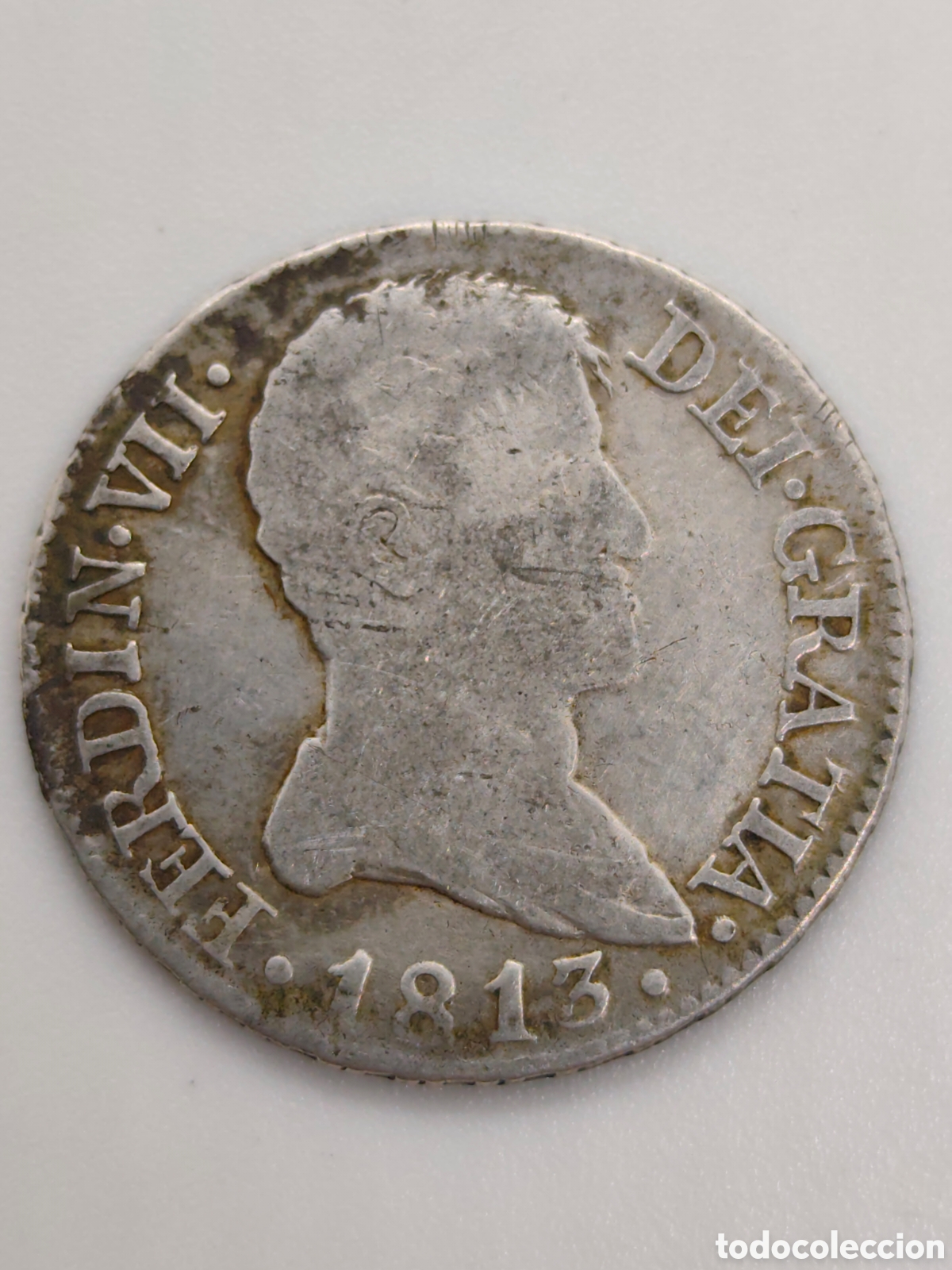 Monedas Hispano &aacute;rabes: Moneda muy antigua de plata 1813