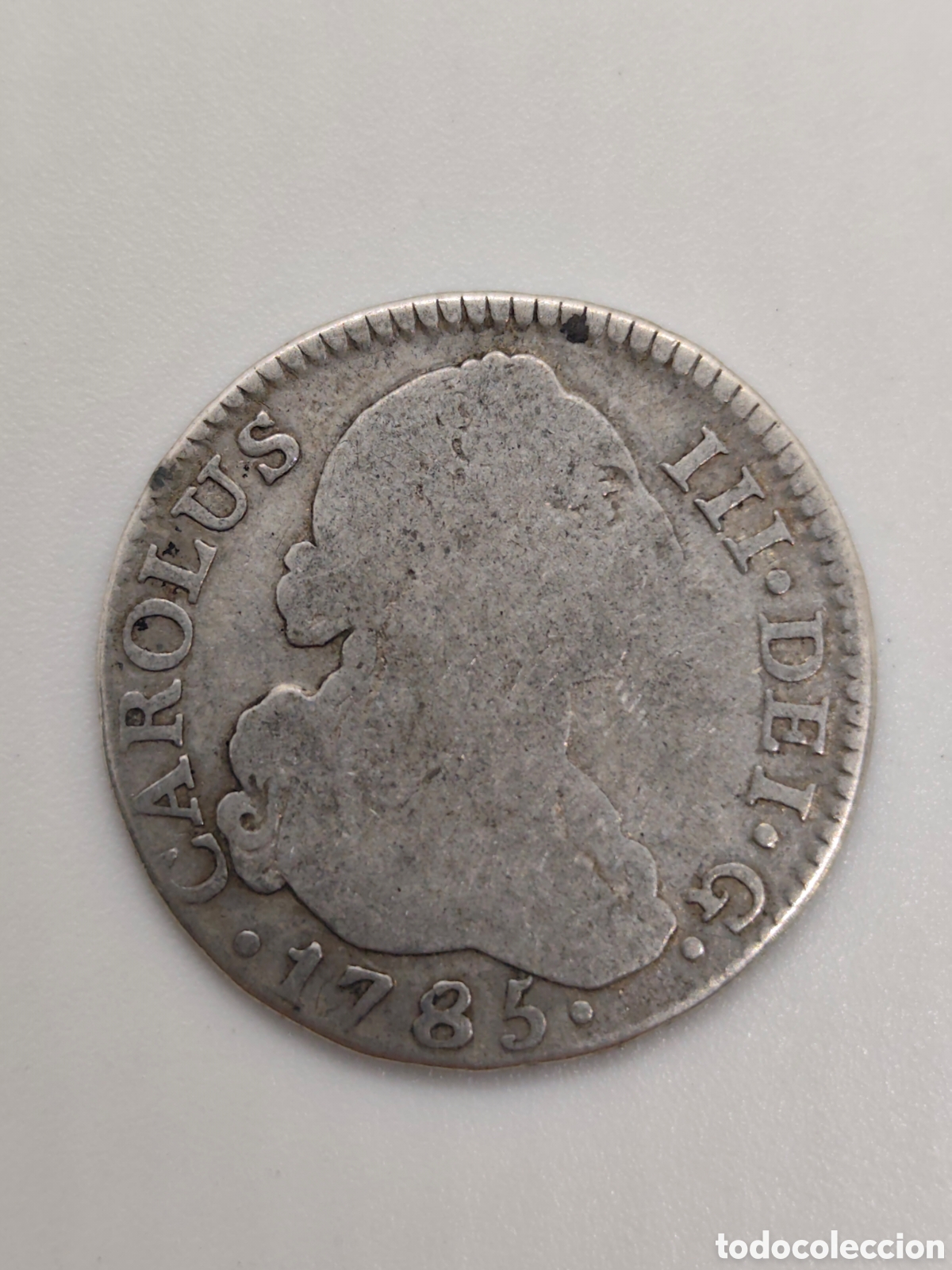 Monedas Hispano &aacute;rabes: Moneda muy antigua de plata 1785