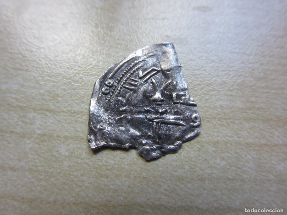 M&uuml;nzen maurisches Spanien: Fracci&oacute;n de Dirham de plata Andalus&iacute; Medidas 1,6 x 1,6 cm
