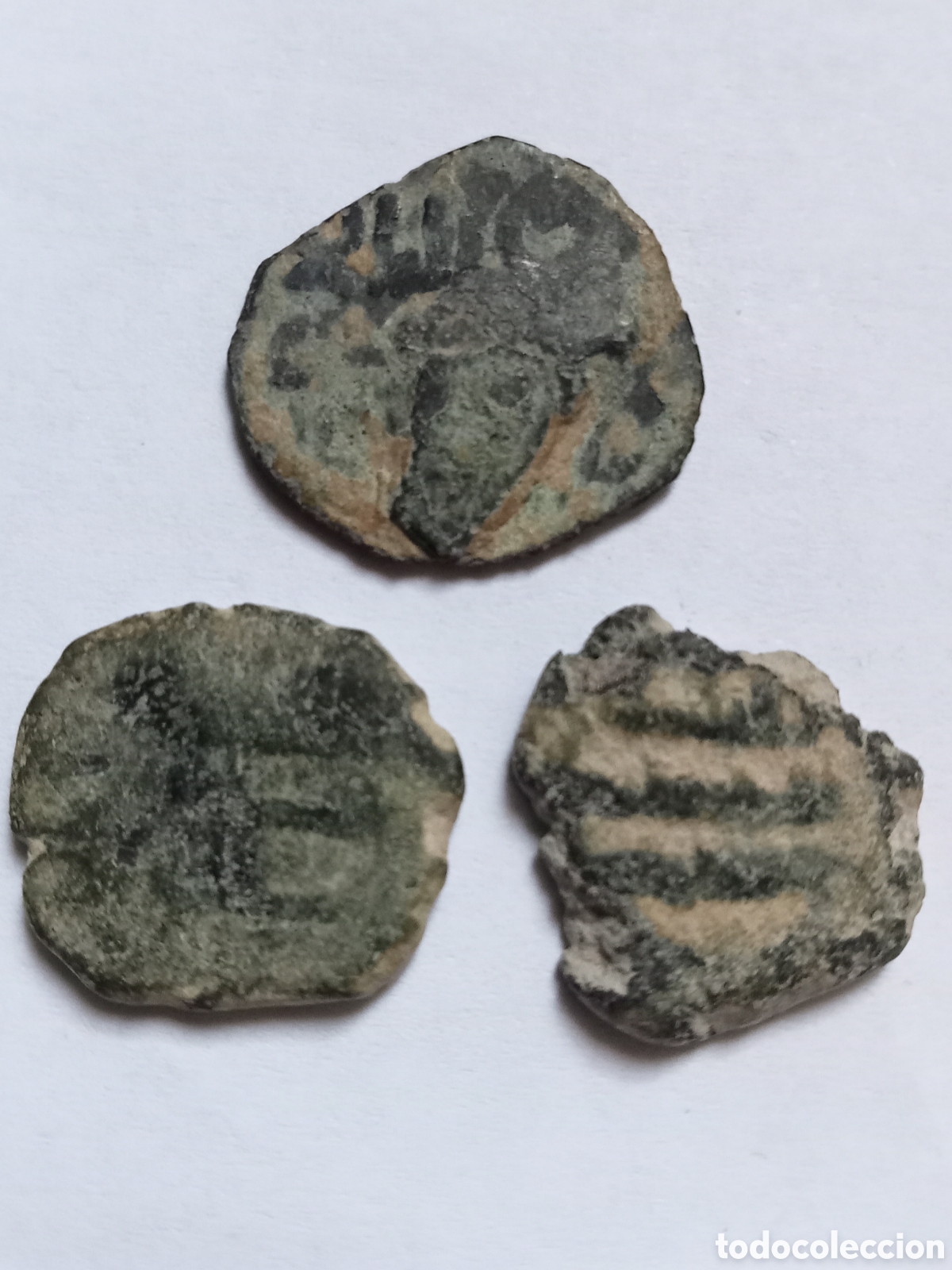 Monedas Hispano &aacute;rabes: FELUS - AL-ANDALUS- 3 MONEDAS