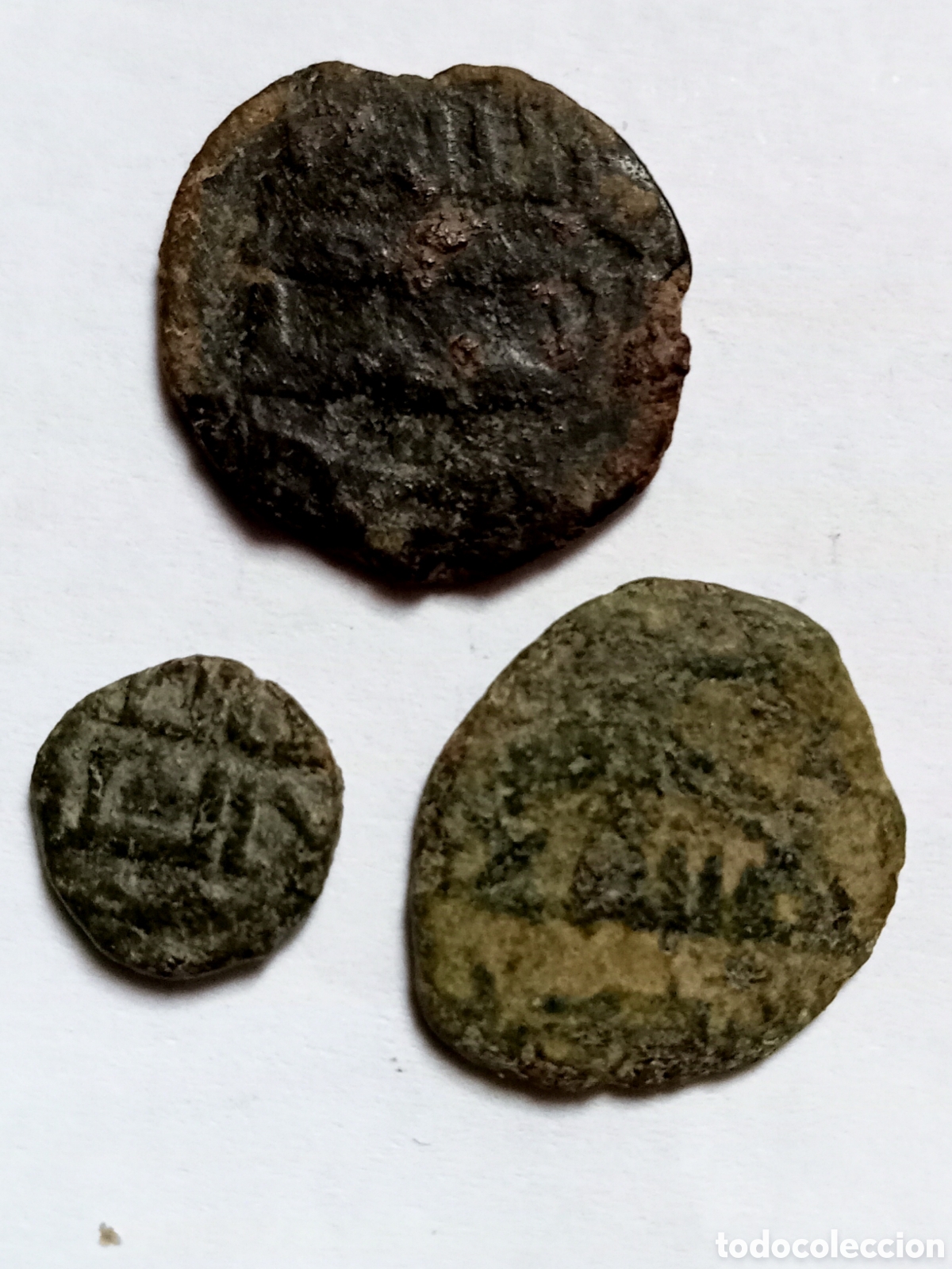 Monedas Hispano &aacute;rabes: FELUS - AL-ANDALUS - 3 MONEDAS