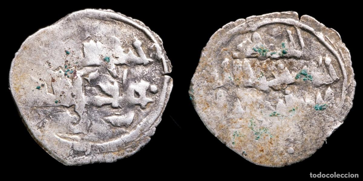 Monedas Hispano &aacute;rabes: 1/4 Silver Dirham Al-Hakim, Fatimi Caliphate 386 - 411 H, 13 mm / 0,33 gr.