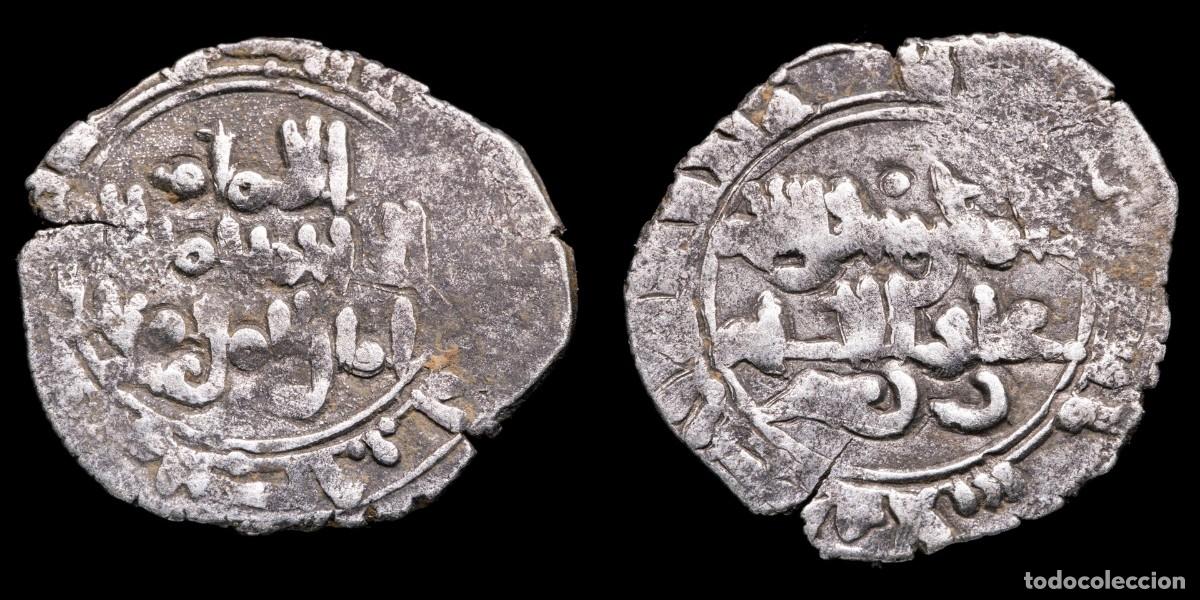 Monedas Hispano &aacute;rabes: 1/2 Silver Dirham Al-Hakim, Fatimi Caliphate 386 - 411 H, 17 mm / 1,08 gr.