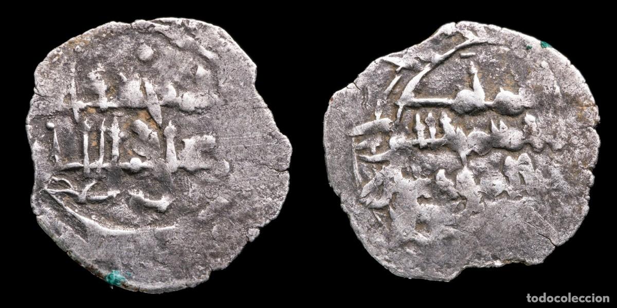 Monedas Hispano &aacute;rabes: 1/2 Silver Dirham Al-Hakim, Fatimi Caliphate 386 - 411 H, 16 mm / 0,49 gr.