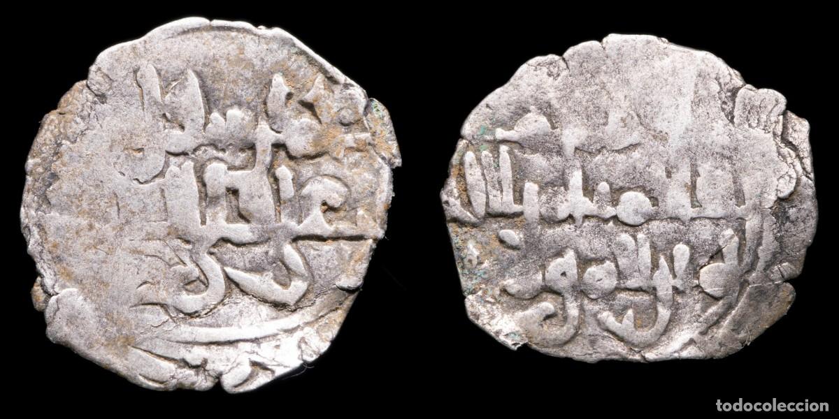 Monedas Hispano &aacute;rabes: 1/2 Silver Dirham Al-Hakim, Fatimi Caliphate 386 - 411 H, 14 mm / 0,42 gr.