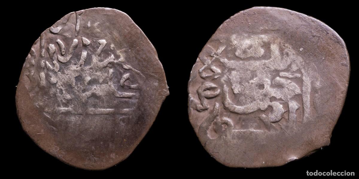 Monedas Hispano &aacute;rabes: Silver Dirham Mazuna Ismail Moulay, Alawite Dynasty, Fas Mint - 18 mm / 0,89 gr.Arabic lettering. Da