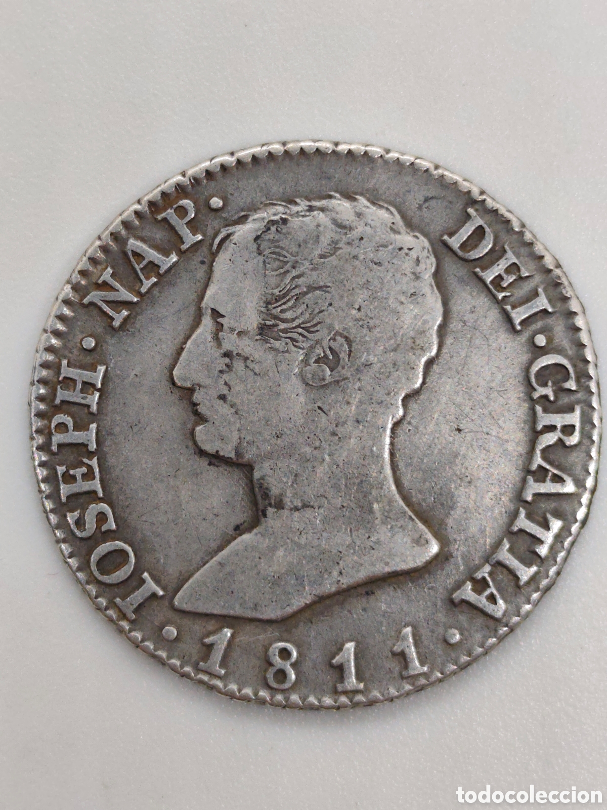 Monedas Hispano &aacute;rabes: Moneda de plata Antigua 4 reales
