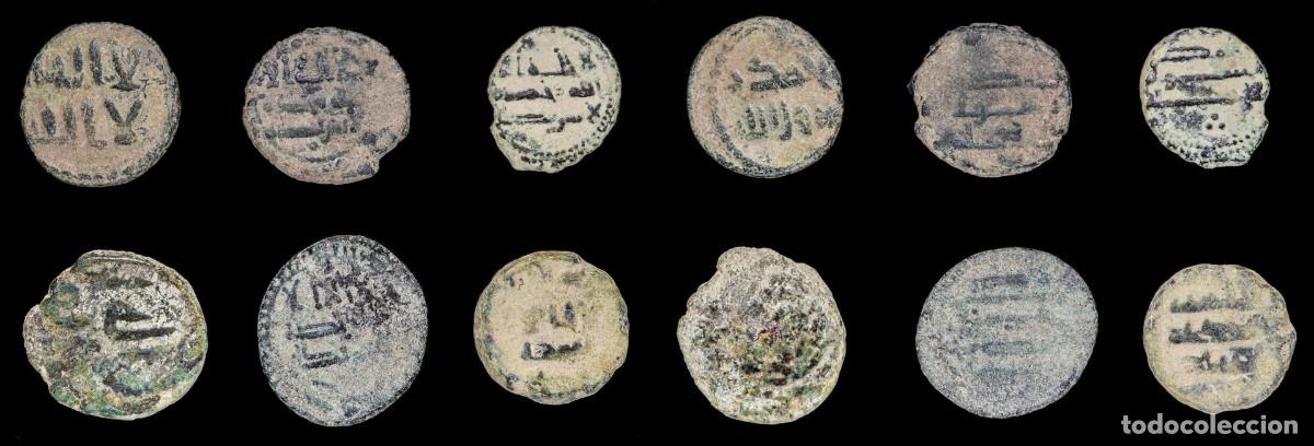 Monedas Hispano &aacute;rabes: Fals Governor Period, 6 Coins Lot.