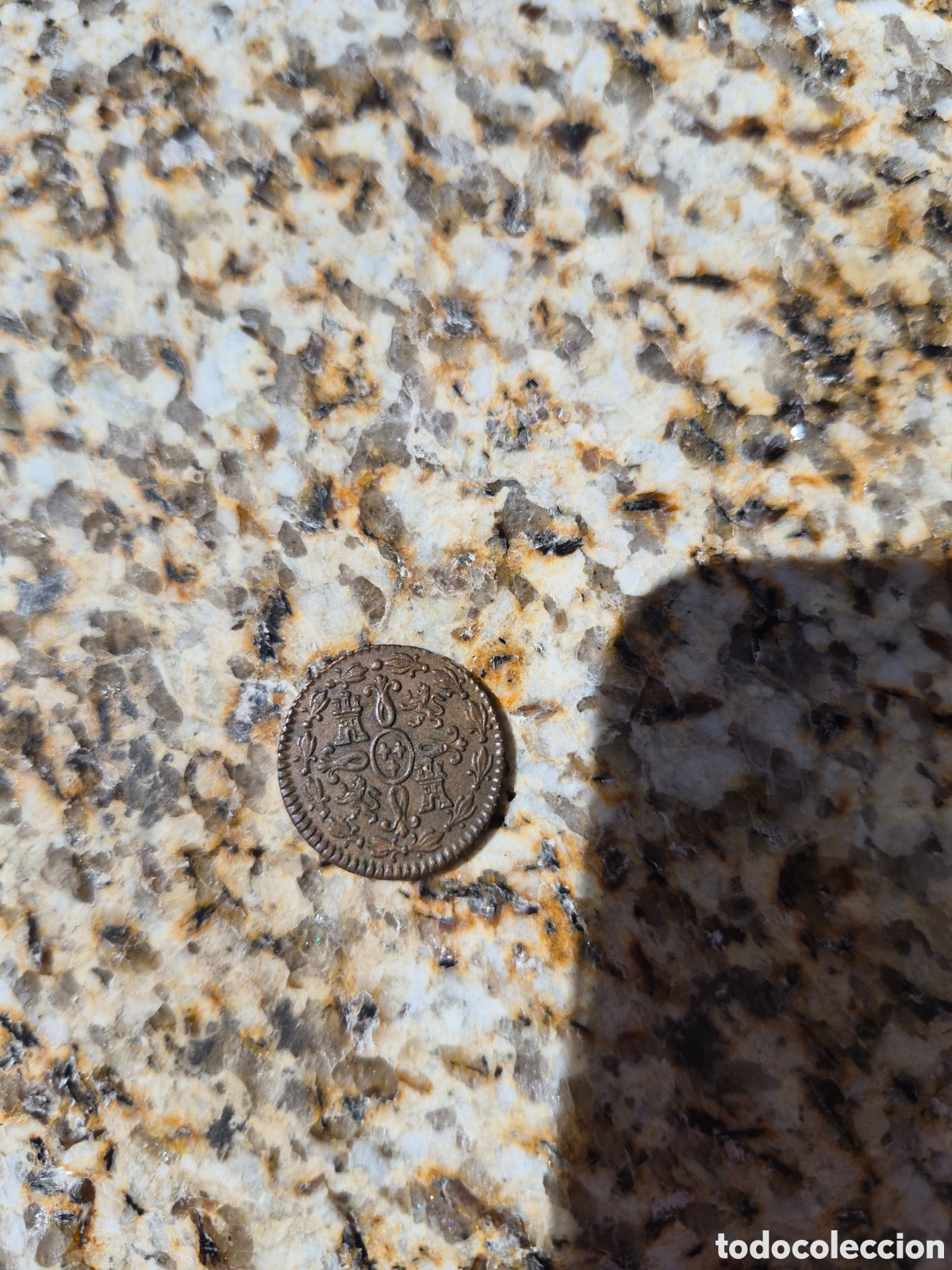 Monedas Hispano &aacute;rabes: Fernando Vll 1819 2 maraved&iacute;s - Foto 2