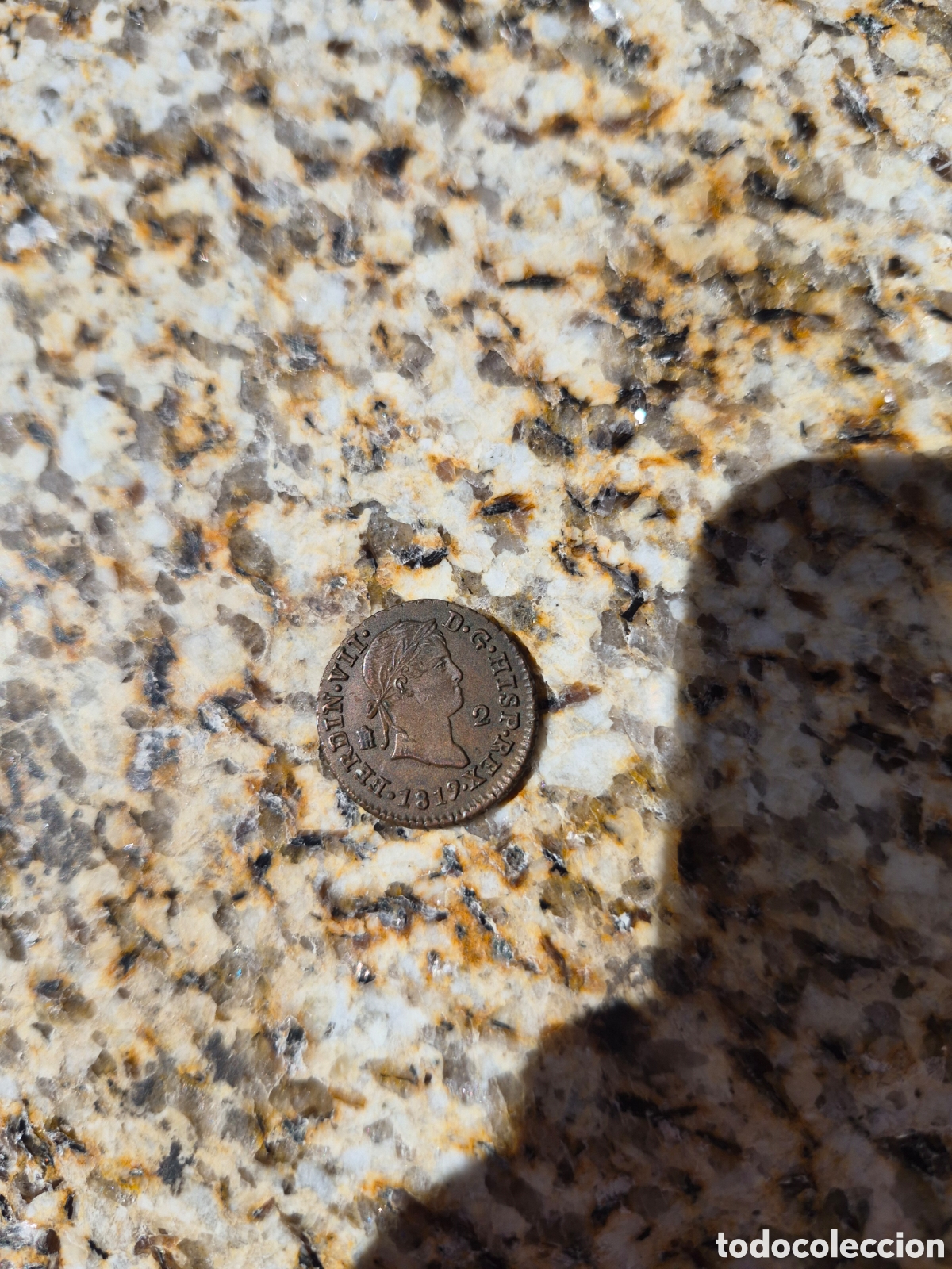 Monedas Hispano &aacute;rabes: Fernando Vll 1819 2 maraved&iacute;s