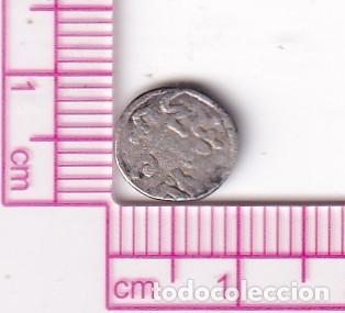 Monedas Hispano &aacute;rabes: CRF1718 MONEDA ALMORAVIDE 1/2 QUIRATE EMIR ALIPLATA