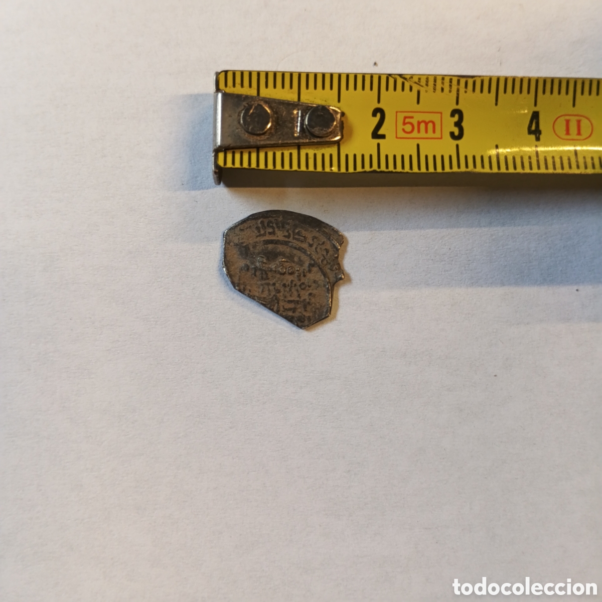 Monedas Hispano &aacute;rabes: FRAGMENTO DE D&Iacute;RHAM DE PLATA AL-ANDALUS - Foto 3