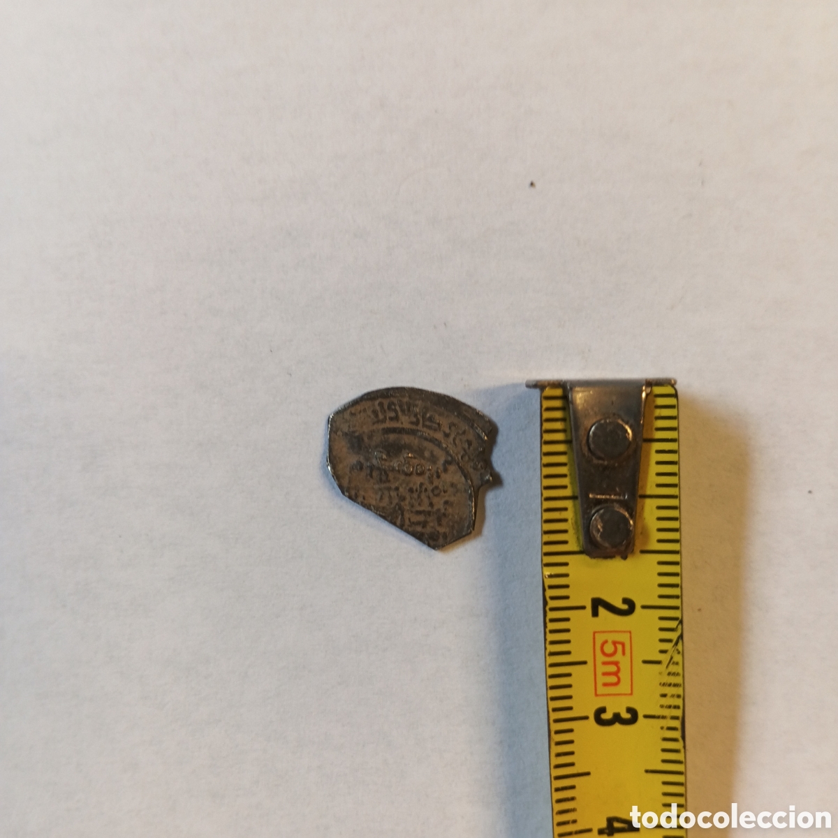 Monedas Hispano &aacute;rabes: FRAGMENTO DE D&Iacute;RHAM DE PLATA AL-ANDALUS - Foto 4