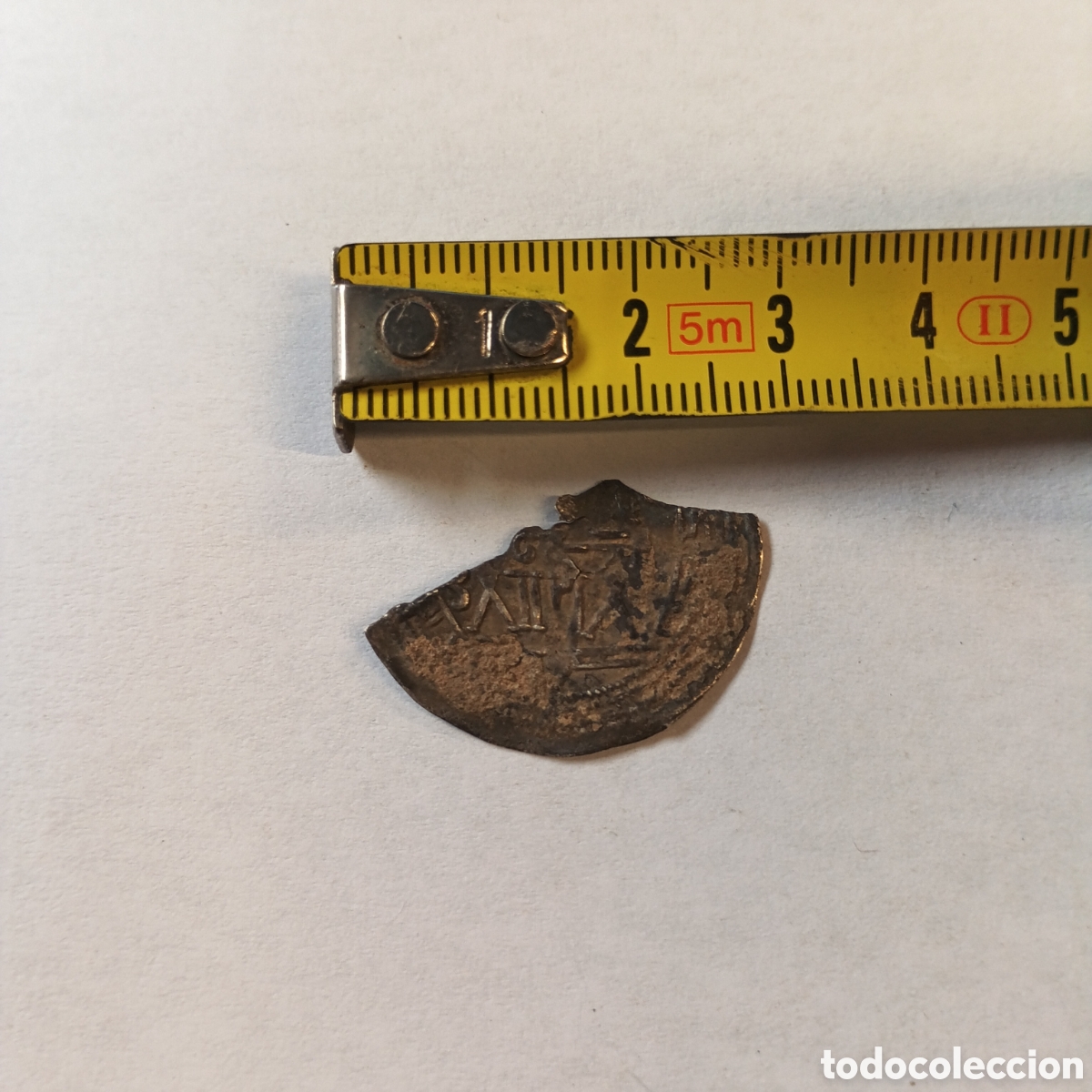 Monedas Hispano &aacute;rabes: FRAGMENTO DE D&Iacute;RHAM DE PLATA AL-ANDALUS - Foto 3